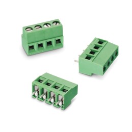 2 pcs - Wurth Elektronik 2427 Series PCB Terminal Block, 8-Contact, 5mm Pitch, PCB Mount, 1-Row, Solder Termination