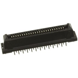 100 pcs - JAE Straight Through Hole Mount PCB Socket, 50-Contact, 2-Row, 1.25mm Pitch, Solder Termination