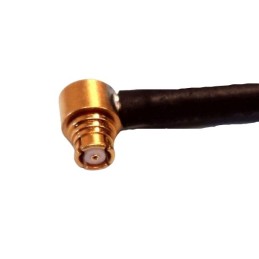 2 pcs - Molex 73415 Series, jack PCB Mount SMP Connector, 50Ω, Solder Termination, Right Angle Body