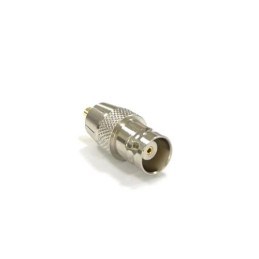 1 pcs - RS PRO Straight 75Ω Coaxial Adapter RCA Plug to BNC Socket 250Hz