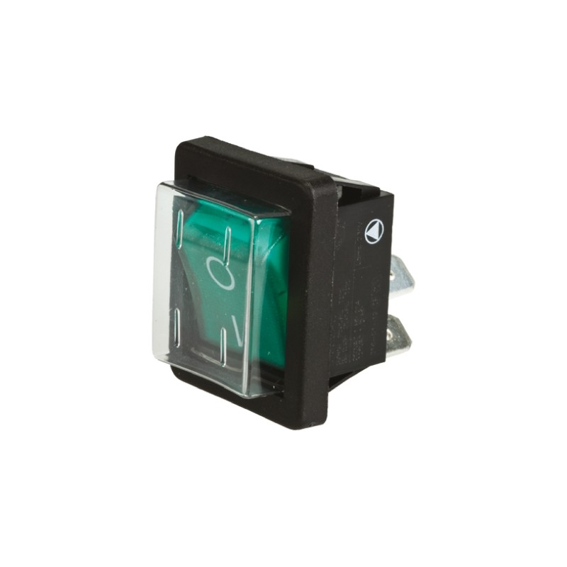 1 pcs - Arcolectric (Bulgin) Ltd Illuminated DPST, On-Off Rocker Switch Panel Mount