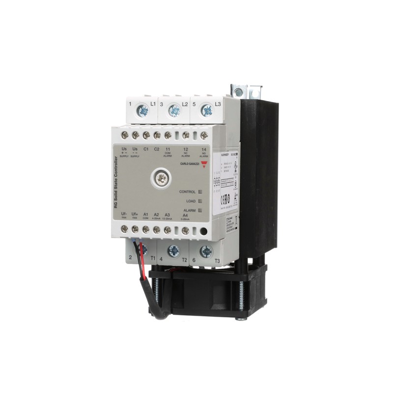 1 pcs - Carlo Gavazzi RGC3P Series Solid State Relay, 71 A Load, DIN Rail Mount, 660 V ac Load, 10 V dc Control