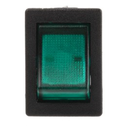 1 pcs - Arcolectric (Bulgin) Ltd Illuminated DPST, On-Off Rocker Switch Panel Mount
