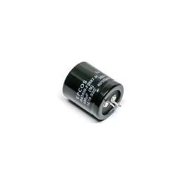1 pcs : B43509B9107M000 - Aluminium Electrolytic Capacitors - Snap In 400VDC 100uF 20% PVC STD 6.3mm Term