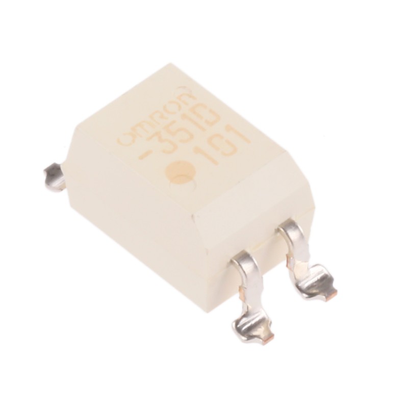1 pcs - Omron G3VM Series Solid State Relay, 0.12 A Load, Surface Mount, 350 V ac Load, 1.3 V Control