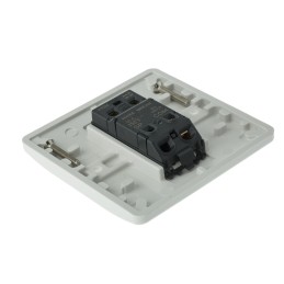 1 pcs - MK Electric White Retractive Light Switch, 2 Way, 1 Gang, Logic Plus