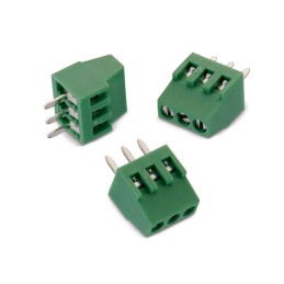 2 pcs - Wurth Elektronik 2109 Series PCB Terminal Block, 6-Contact, 2.54mm Pitch, Through Hole Mount, 1-Row, Solder Termination