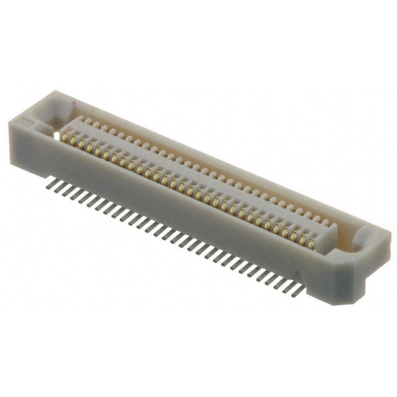 1 pcs - Hirose FX6 Series Straight Surface Mount PCB Socket, 60-Contact, 2-Row, 0.8mm Pitch, Solder Termination