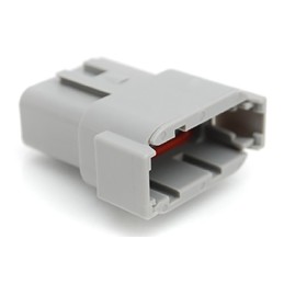 2 pcs - Amphenol Industrial, ATM Automotive Connector Socket 12 Way, Crimp Termination