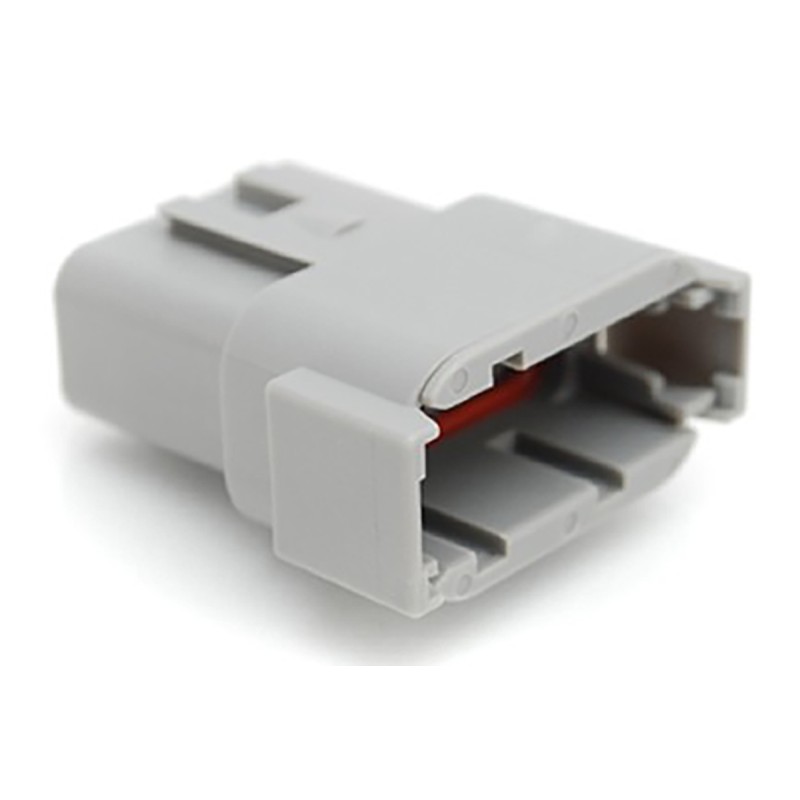 2 pcs - Amphenol Industrial, ATM Automotive Connector Socket 12 Way, Crimp Termination