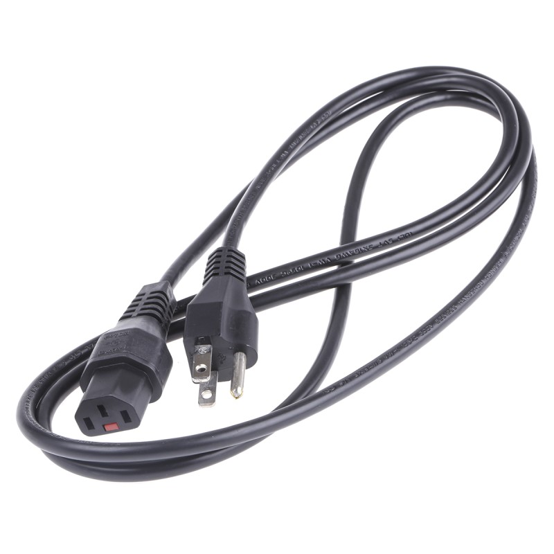 1 pcs - Schaffner C13 Cable Mount IEC Connector Socket, 10A, 250 V