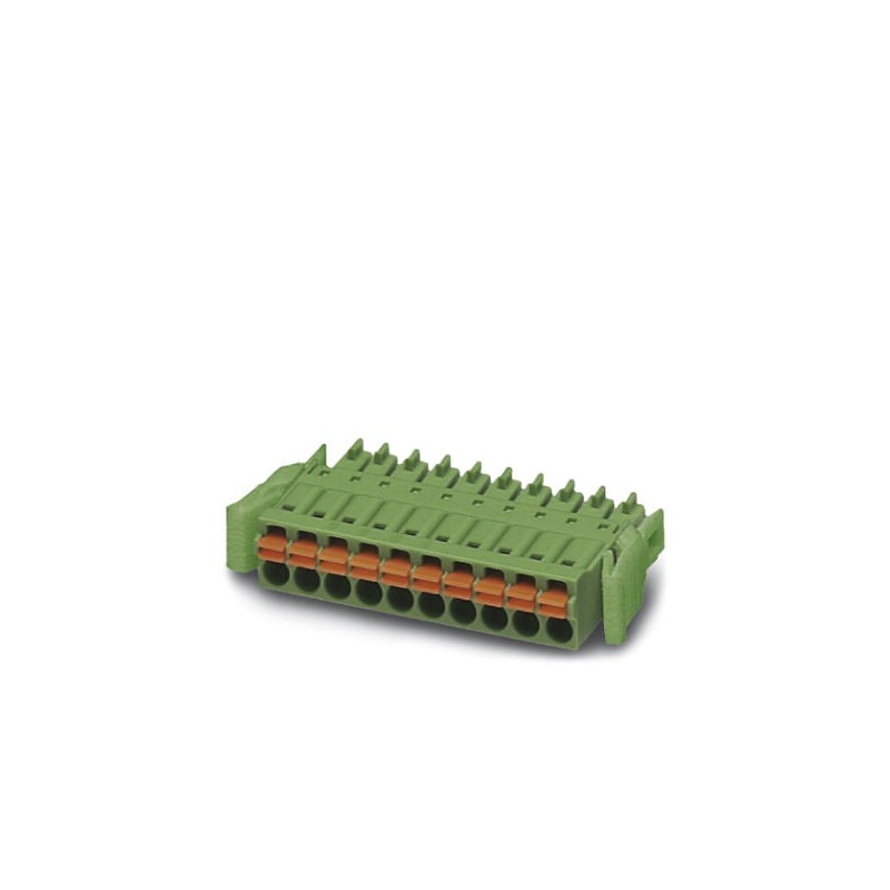 1 pcs - Phoenix Contact 3.5mm Pitch 4 Way Pluggable Terminal Block, Plug, Cable Mount, Spring Cage Termination