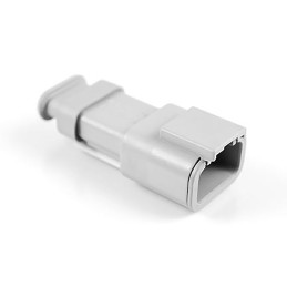 2 pcs - Amphenol Industrial, ATM Automotive Connector Socket 3 Way, Crimp Termination