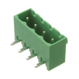 1 pcs - RS PRO 5mm Pitch 4 Way Pluggable Terminal Block, Header, Through Hole