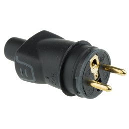 1 pcs - French Mains Connector, 16A, Cable Mount, 250 V ac