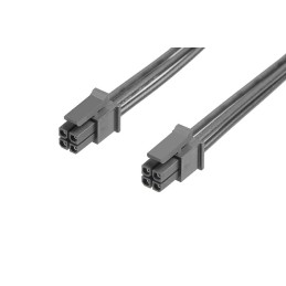 1 pcs - Molex 4 Way Female Micro-Fit 3.0 to 4 Way Female Micro-Fit 3.0 Wire to Board Cable, 600mm