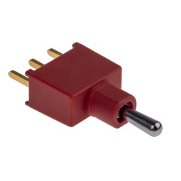 1 pcs - RS PRO Toggle Switch, PCB Mount, On-Off-On, SPDT, Through Hole Terminal