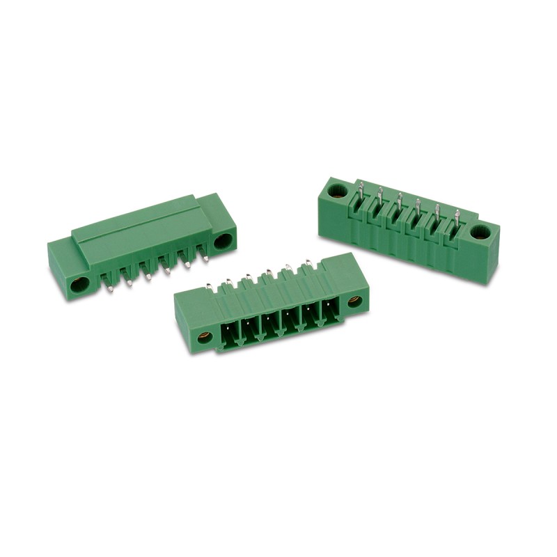 2 pcs - Wurth Elektronik 3.5mm Pitch 2 Way Pluggable Terminal Block, Header, PCB Mount, Solder Termination
