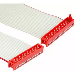 1 pcs - TE Connectivity Micro-MaTch Series Flat Ribbon Cable, 20-Way, 1.27mm Pitch, 150.5mm Length, Micro-MaTch IDC to