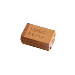 1 pcs : TRJC686K010RRJ - Tantalum Capacitors - Solid SMD 10V 68uF 10% 2412 ESR 490 mOhm
