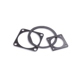 2 pcs - ITT Cannon Black Panel Gaskets, Shell Size 24mm for use with Trident Connectors