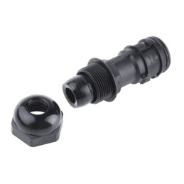 1 pcs - 3 Pole IP68 Rating Cable Mount Female IEC Adaptor Rated At 16A