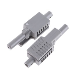 2 pcs - Broadcom, HFBR, POF Simplex Fibre Optic Connector 1mm Fibre Size