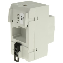 1 pcs - ABB Grey 1 Gang Plug Socket, 16A, Type L - Italian, Indoor Use