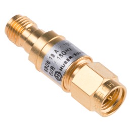 1 pcs - 50Ω RF Attenuator SMA Plug to Socket 6dB, Operating Frequency DC - 18GHz