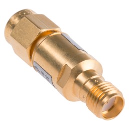 1 pcs - 50Ω RF Attenuator SMA Plug to Socket 6dB, Operating Frequency DC - 18GHz