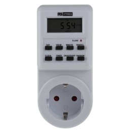 1 pcs - RS PRO Digital Plug In Timer