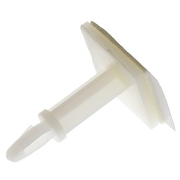 25 pcs - LCBSB-12-01 ART, 19.1mm High Nylon PCB Support for 4mm PCB Hole, 17.8 x 17.8mm Base