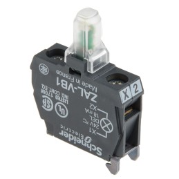1 pcs - Schneider Electric Harmony ZALV Series Light Block, 24V, White Light