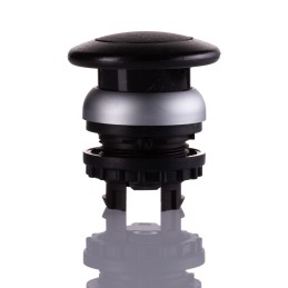 1 pcs - Eaton RMQ Titan M22 Series Black Momentary Push Button Head, 22mm Cutout, IP67