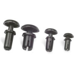 25 pcs - 700974600, 10mm High Nylon Snap Rivet Support for 4mm PCB Hole, 8mm Base