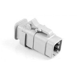 2 pcs - Amphenol Industrial, ATM Automotive Connector Plug 6 Way, Crimp Termination