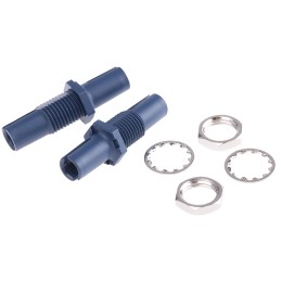 2 pcs - Broadcom HFBR-4515Z POF to POF Simplex Fibre Optic Adapter