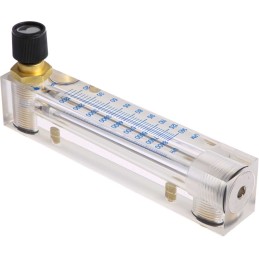 1 pcs - Key Instruments FR4500 Series Variable Area Flow Meter for Gas, 14 L/min Min, 140 L/min Max