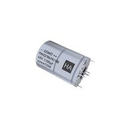 1 pcs : PHH227MLP4110ME4 - Aluminium Organic Polymer Capacitors 63Vo 1100uF RAD 2KHr ESR100 mOhms AECQ20