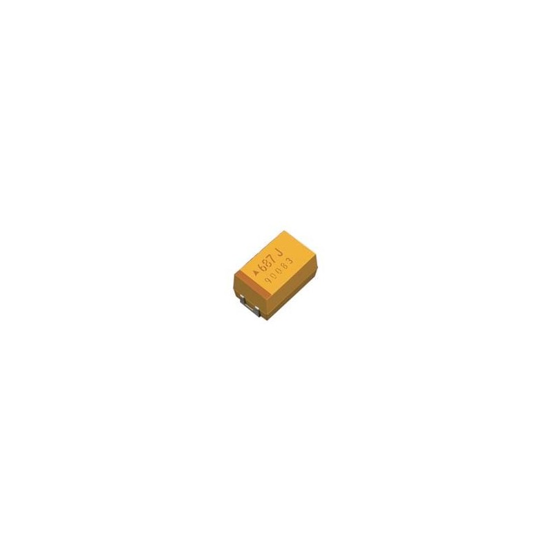 1 pcs : TPSA105K025R4000 - Tantalum Capacitors - Solid SMD 25V 1uF 10% 1206 ESR 4000mOhm