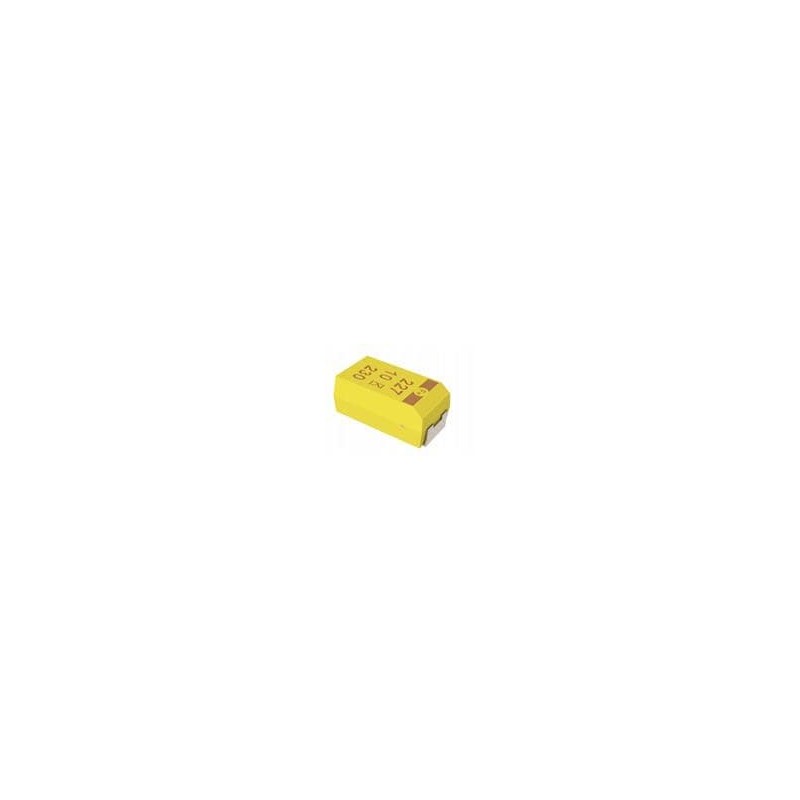 1 pcs : T496B106K006ATE3K5 - Tantalum Capacitors - Solid SMD 6.3V 10uF 1311 10% ESR3.5ohm
