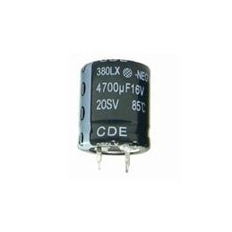 1 pcs : 380LX331M550A052 - Aluminium Electrolytic Capacitors - Snap In 550V Snap-in at 330uF