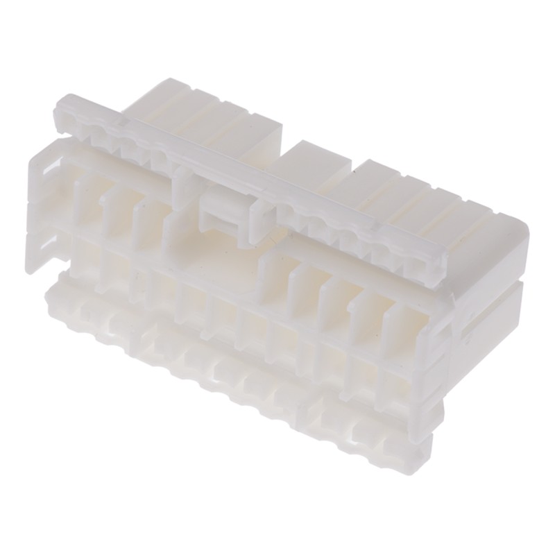 1 pcs - TE Connectivity, MULTILOCK 070 Male Connector Housing, 20 Way, 2 Row