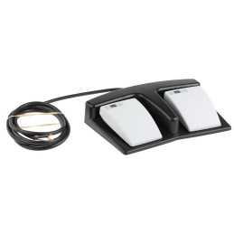 1 pcs - RS PRO General Purpose Momentary Foot Switch - Thermoplastic Case Material, DPST, 3 A Contact Current, 250V Contact