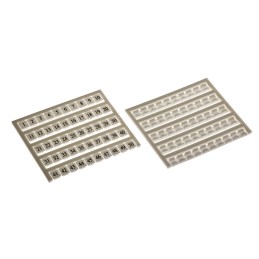 2 pcs - RS PRO Marking Tag for use with DIN Rail Terminal Block