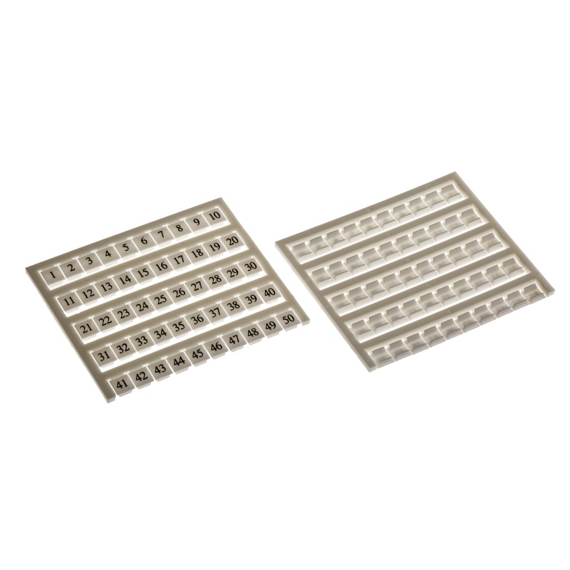 2 pcs - RS PRO Marking Tag for use with DIN Rail Terminal Block