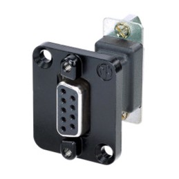 1 pcs - Neutrik D Sub Adapter Female 9 Way D-Sub to Female 9 Way D-Sub