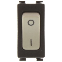1 pcs - Arcolectric (Bulgin) Ltd DPST, On-Off Rocker Switch Panel Mount