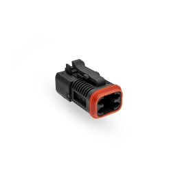 2 pcs - ITT Cannon Automotive Connector Plug 4 Way