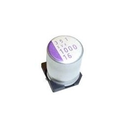 1 pcs : 25SVF180M - Aluminium Organic Polymer Capacitors 180uf 25volts 4.65A OS-CON Polymer